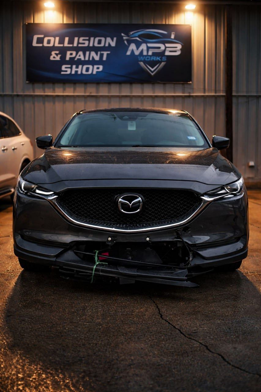 Collision repair Houston service image at MPB Works auto body shop